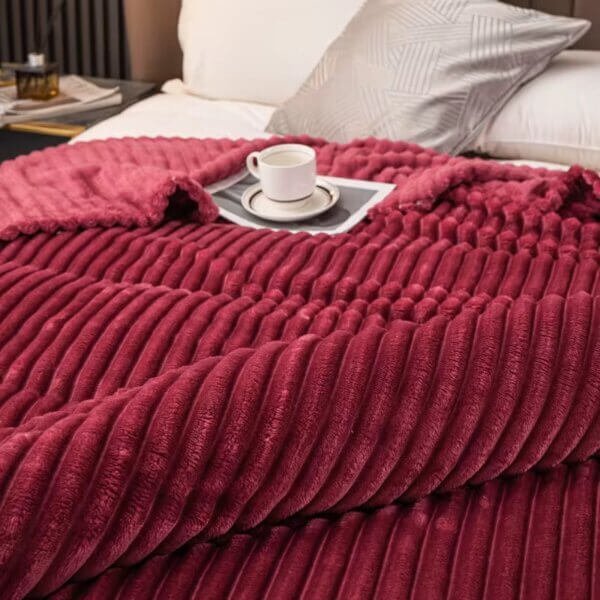 IMG_6236 Zee Luxury Premium Ultra-Soft Fluffly Rabbit Fur Blanket - 200x230cm